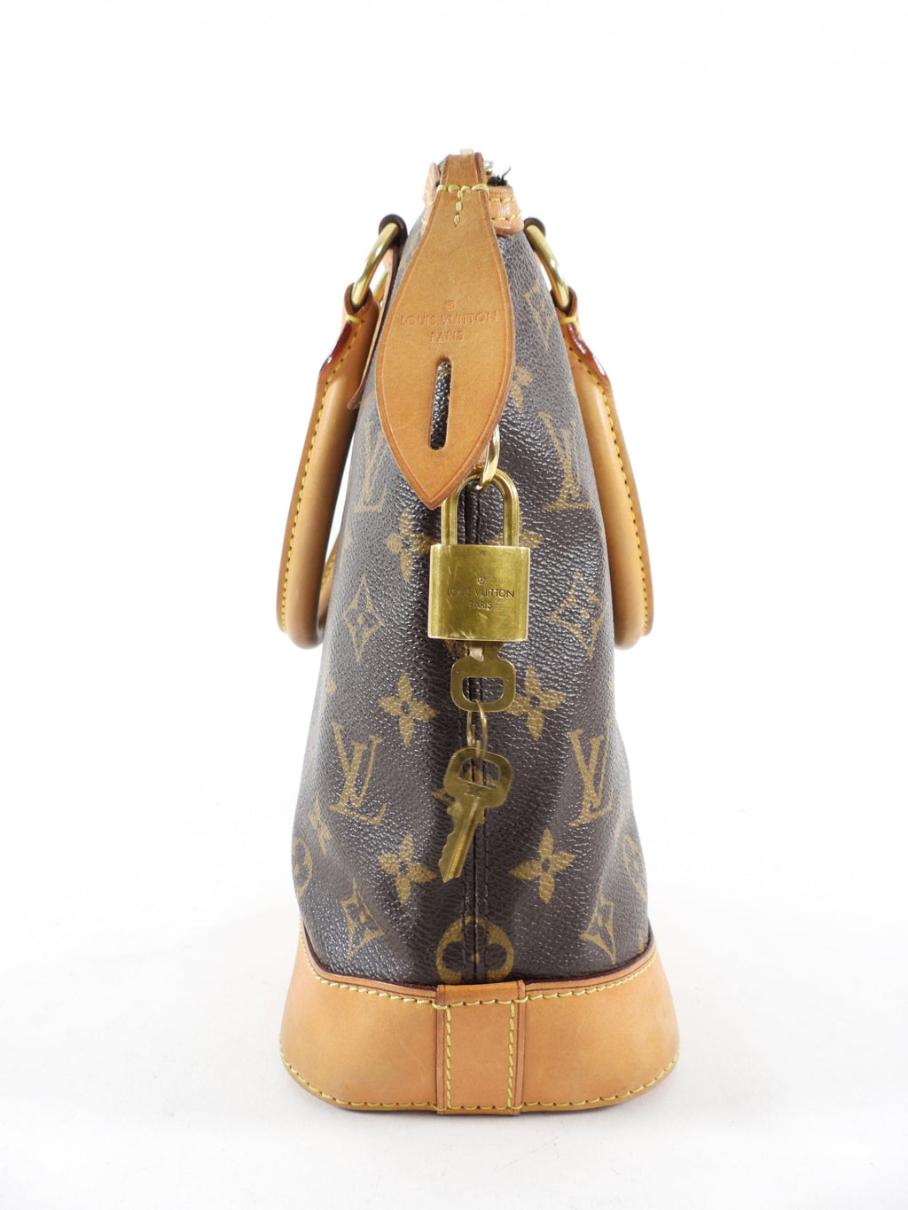 Louis Vuitton Monogram Lockit Vertical PM Handbag