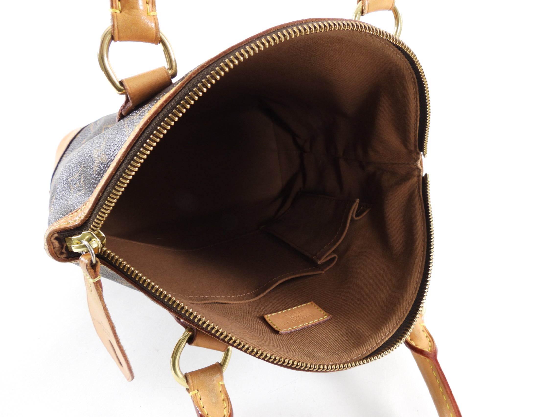 Louis Vuitton Monogram Lockit Vertical PM Handbag