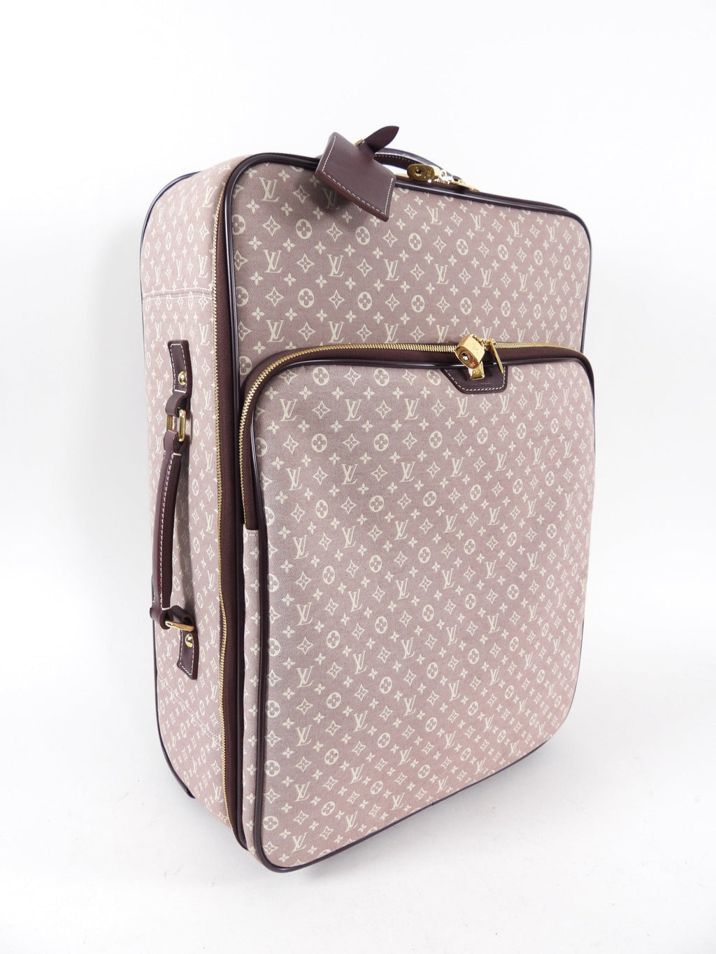 Louis Vuitton Monogram Idylle Pegase 55 Rolling Luggage Sepia