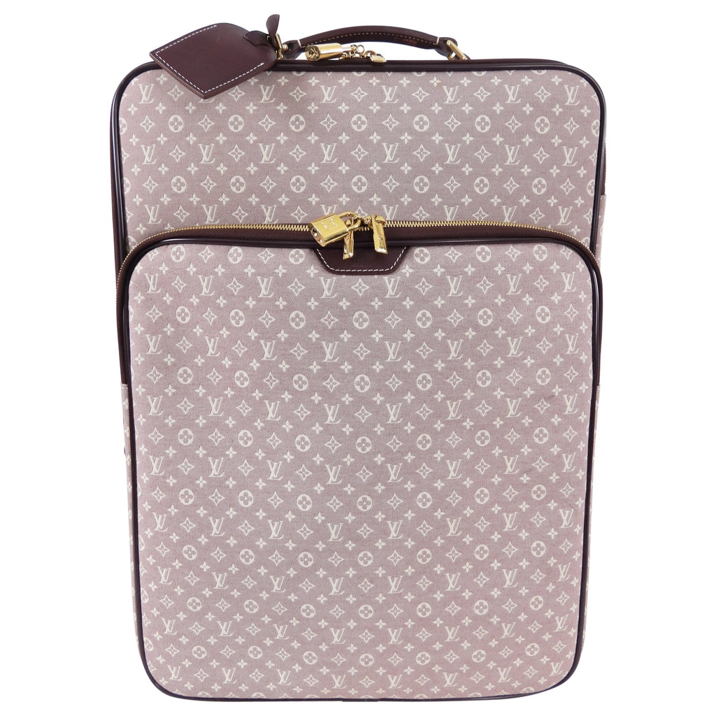 Louis Vuitton Monogram Idylle Pegase 55 Rolling Luggage Sepia