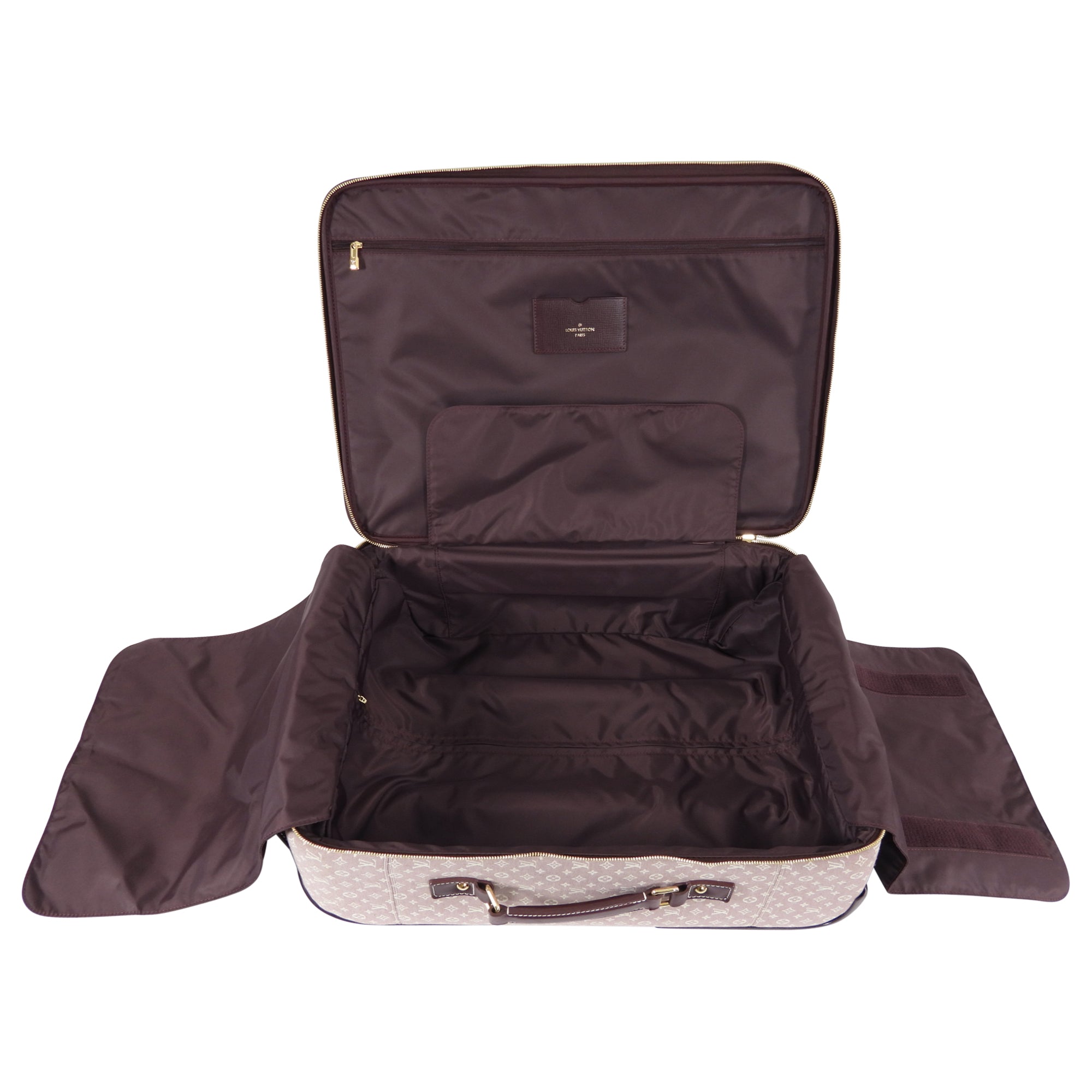 Louis Vuitton Monogram Idylle Pegase 55 Rolling Luggage Sepia