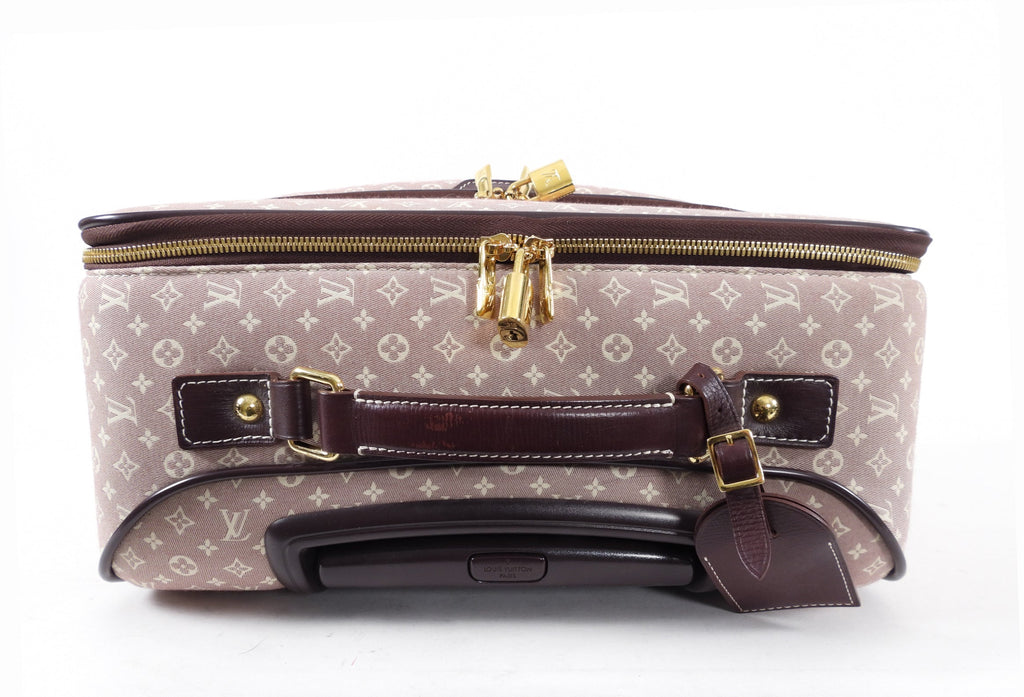Louis Vuitton Monogram Idylle Pegase 55 Rolling Luggage Sepia