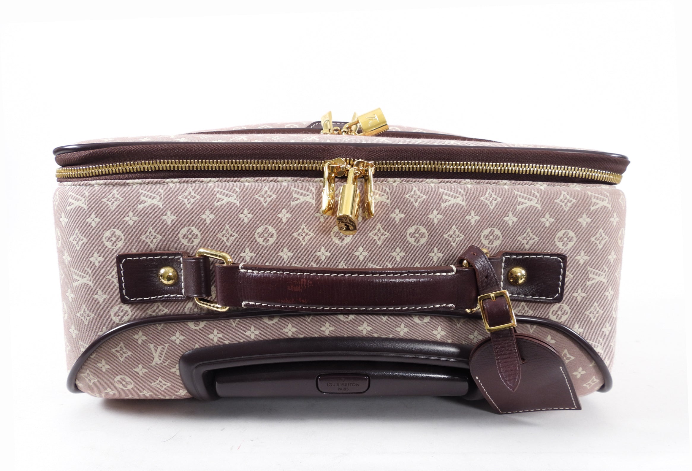 Louis Vuitton Monogram Idylle Pegase 55 Rolling Luggage Sepia