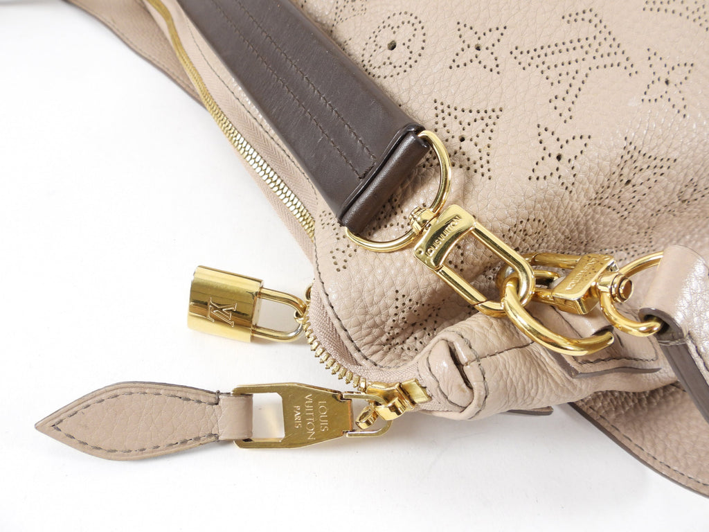 Louis Vuitton Sable Mahina Selene Two-Way Crossbody Bag