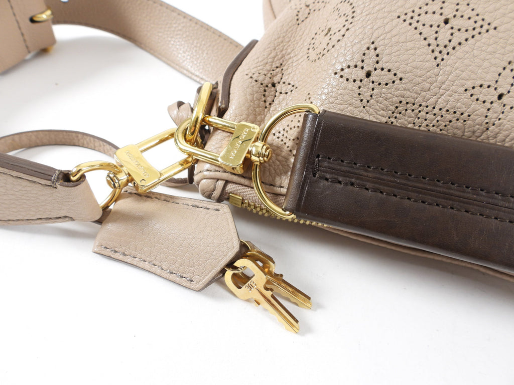 Louis Vuitton Sable Mahina Selene Two-Way Crossbody Bag