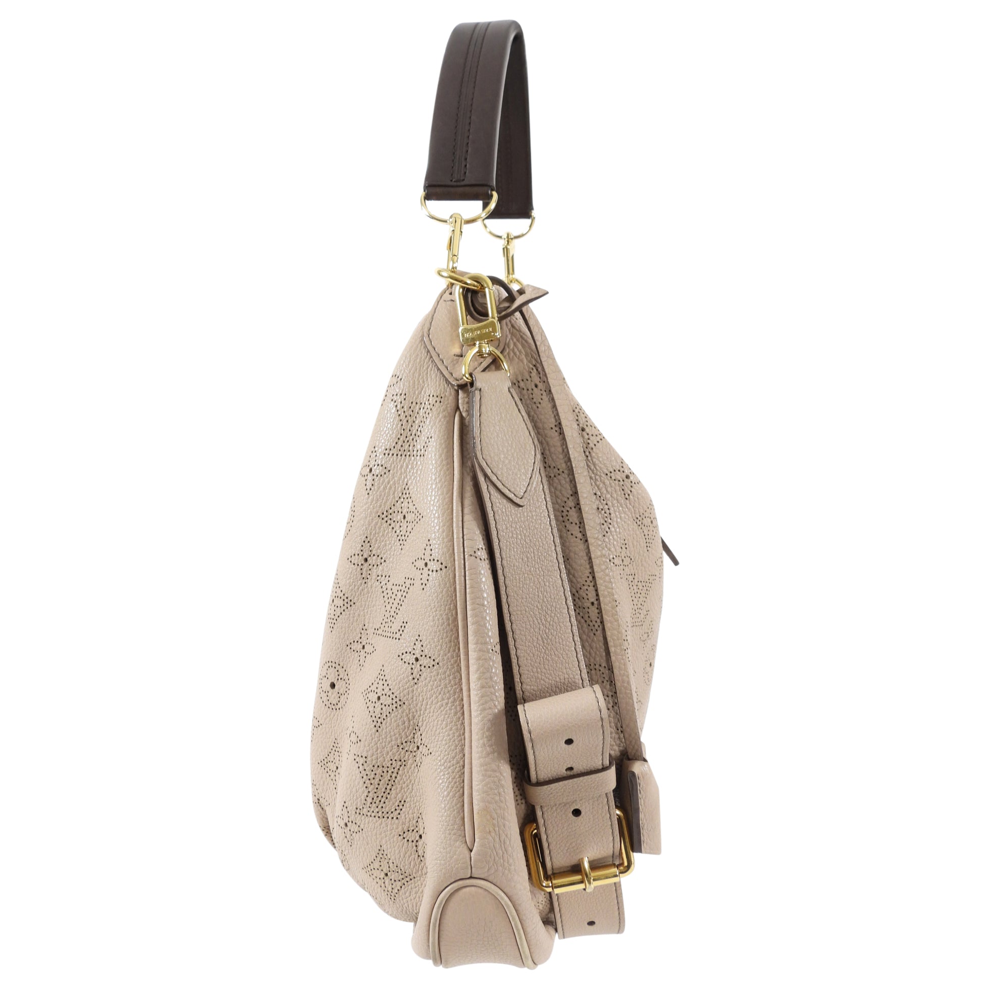 Louis Vuitton Sable Mahina Selene Two-Way Crossbody Bag