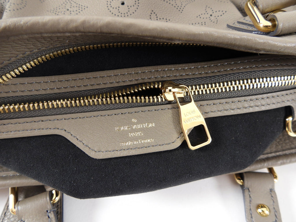 Louis Vuitton Taupe Poudre Mahina Monogram Stellar PM Bag