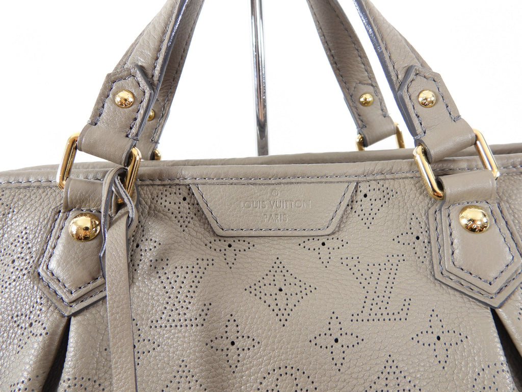 Louis Vuitton Taupe Poudre Mahina Monogram Stellar PM Bag
