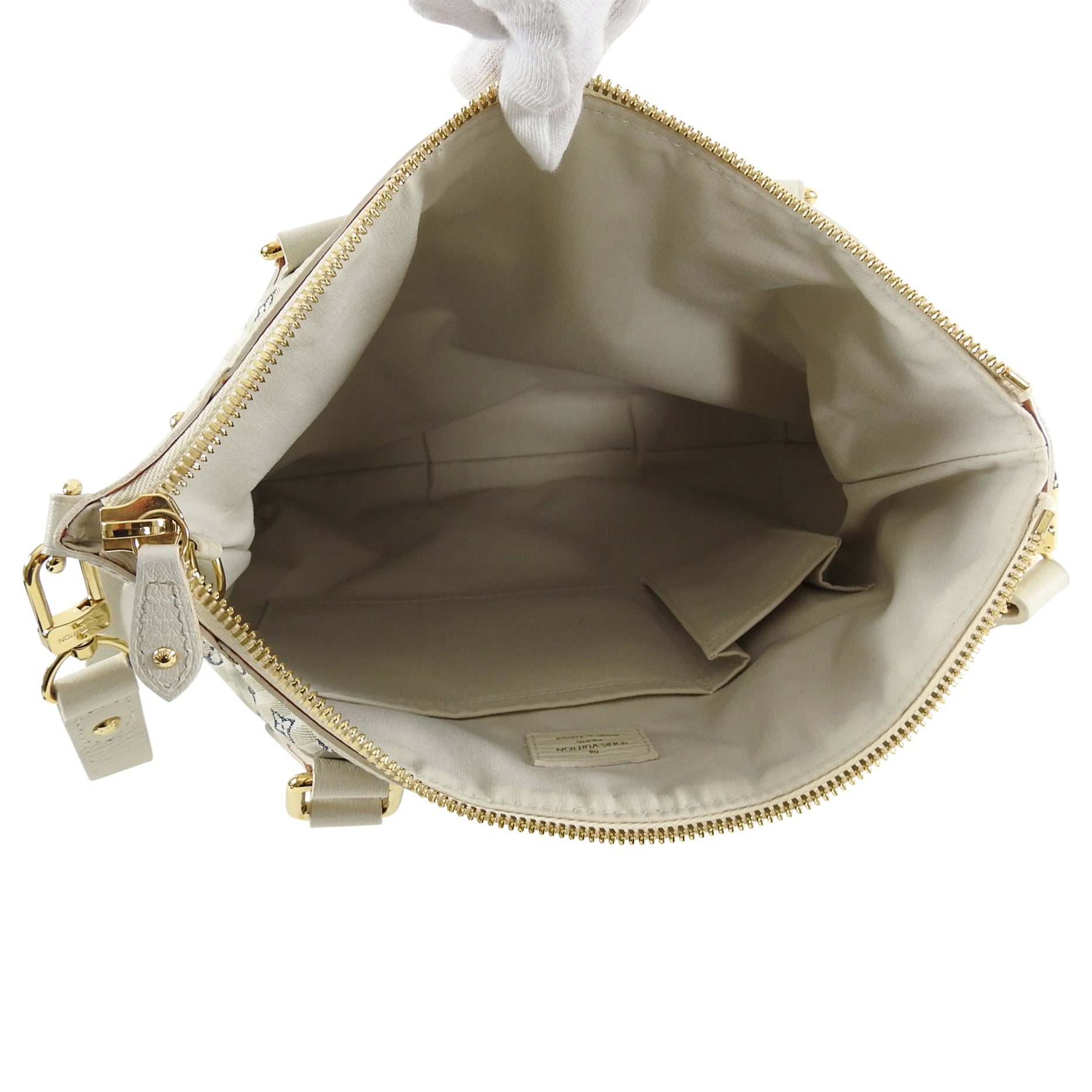 Louis Vuitton Mini Lin Croisette Stripe Marina PM Bag
