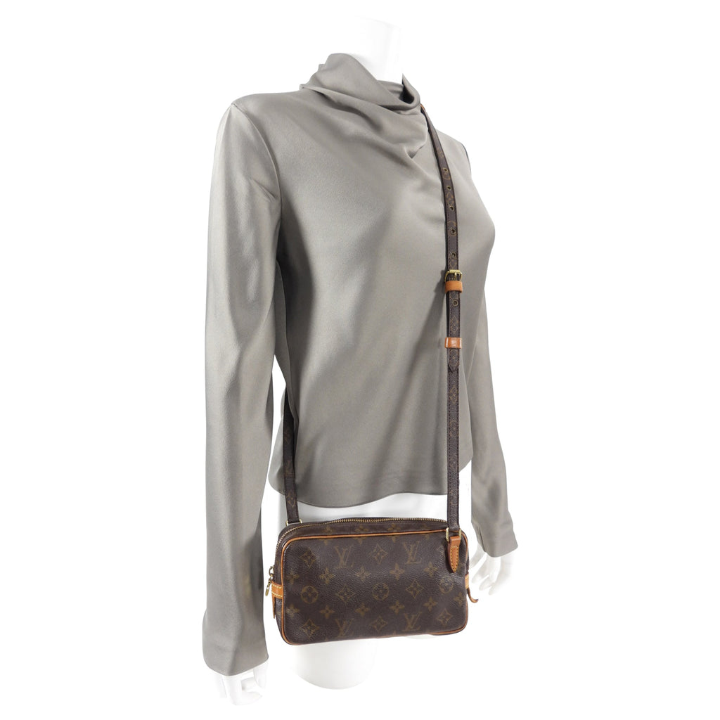 Louis Vuitton Monogram Marly Bandouliere Crossbody Bag