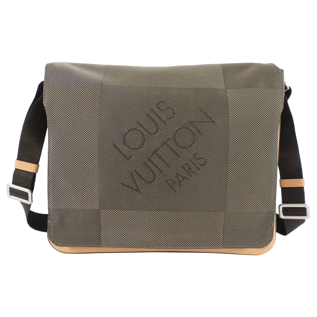 Louis Vuitton Terre Damier Geant Canvas Messenger Bag