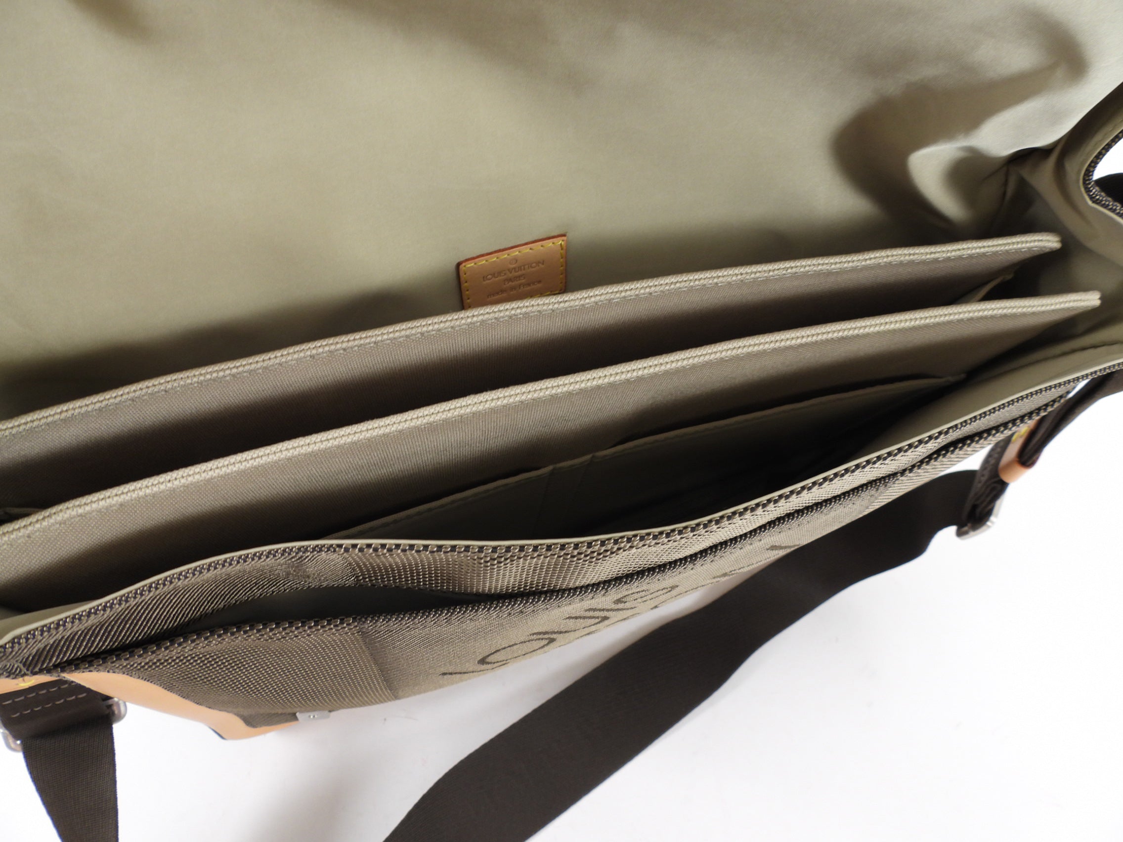 Louis Vuitton Terre Damier Geant Canvas Messenger Bag