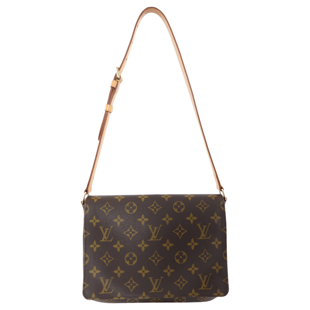 Louis Vuitton Monogram Musette Tango Shoulder Flap Bag