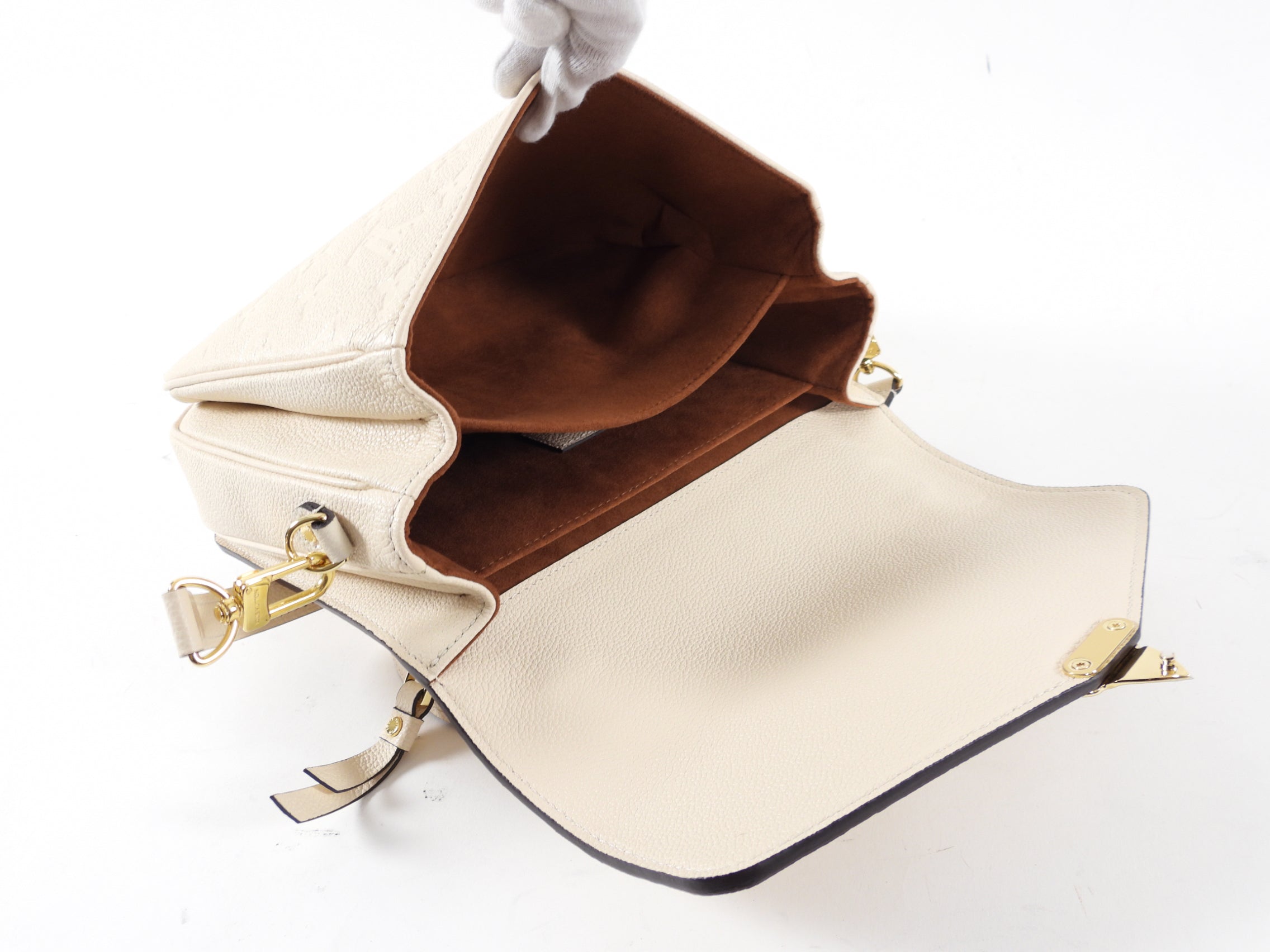 Louis Vuitton Pochette Metis Empreinte Monogram Crossbody Bag