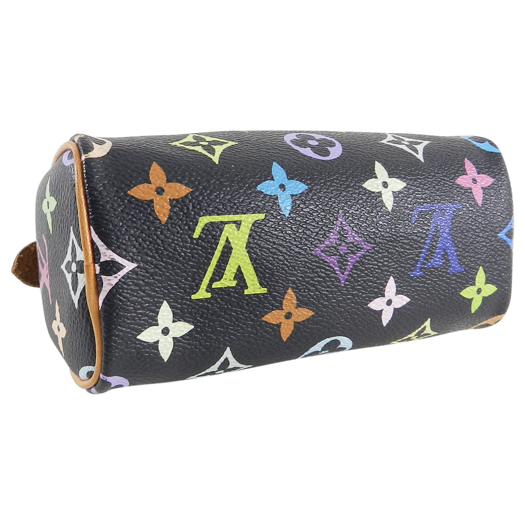 Louis Vuitton Multi Monogram Mini Sac HL Speedy Black