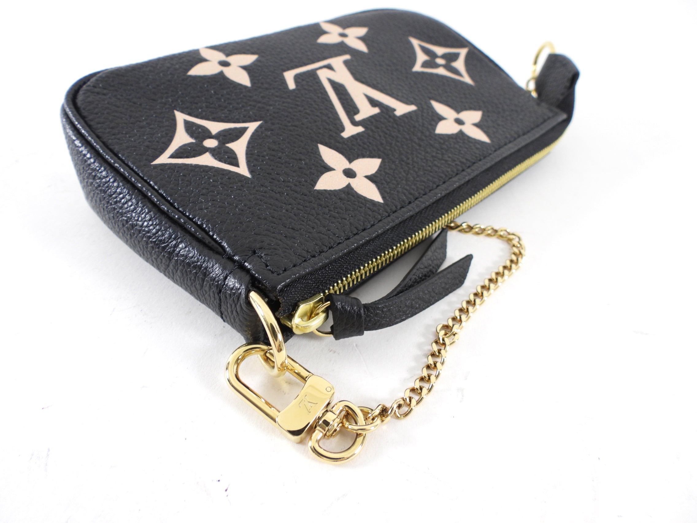 Louis Vuitton Bicolour Mini Pochette Accessoires Empreinte Monogram