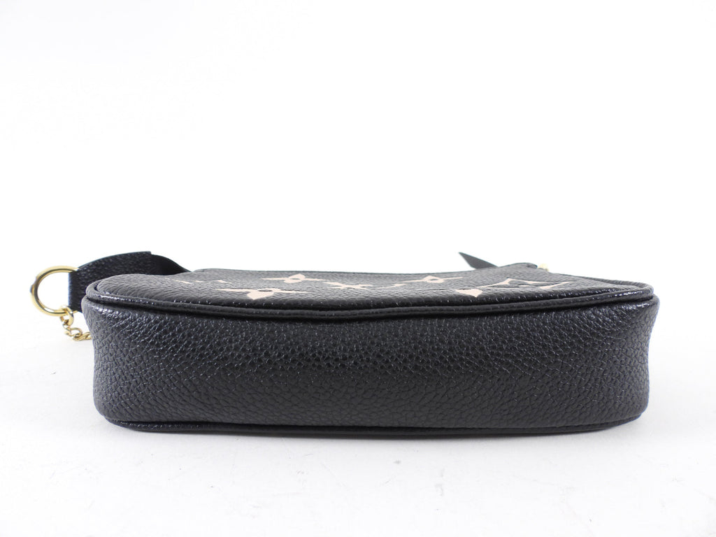 Louis Vuitton Bicolour Mini Pochette Accessoires Empreinte Monogram