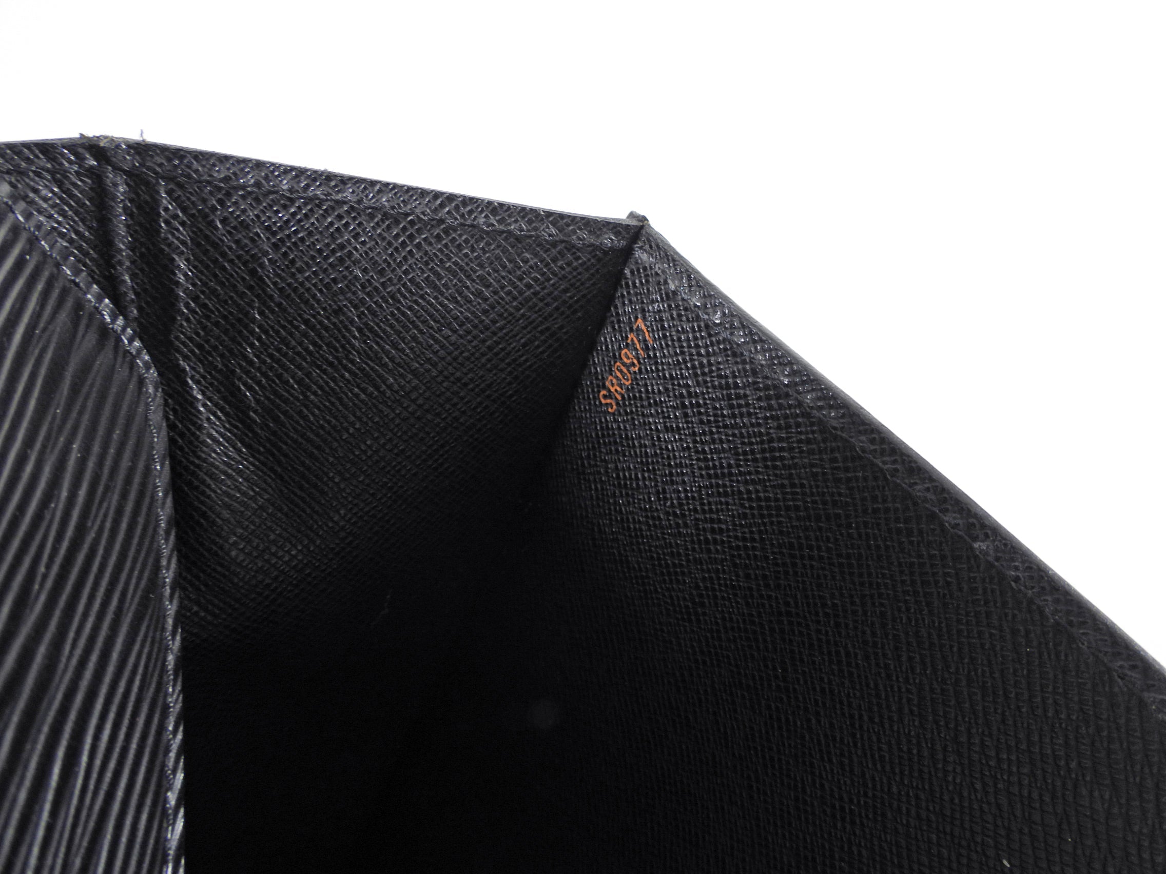 Louis Vuitton Vintage Black Epi Monceau Book Bag