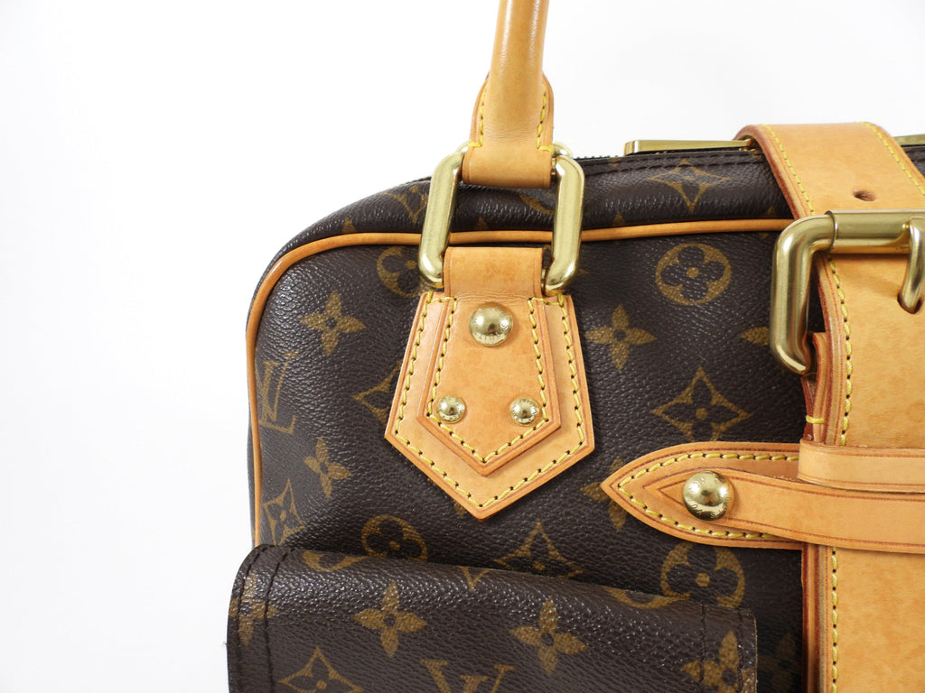 Louis Vuitton Manhattan GM Monogram Coated Canvas Handbag