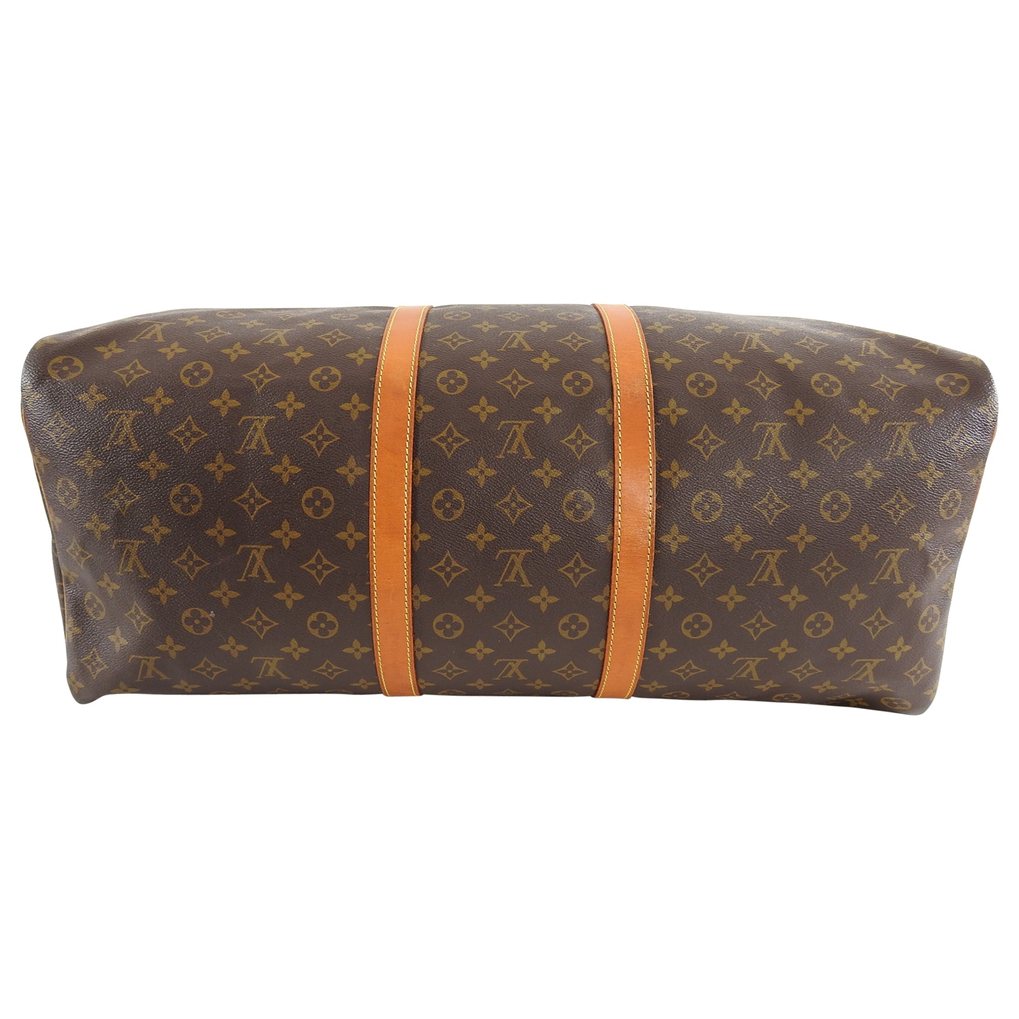 Louis Vuitton Vintage 1995 Monogram Keepall 60 Travel Duffle Bag