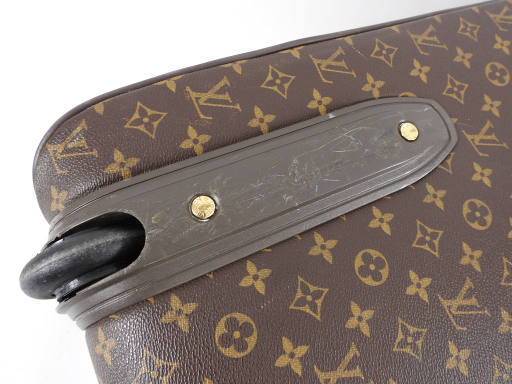 Louis Vuitton Monogram Pegasse 55 Rolling Travel Luggage