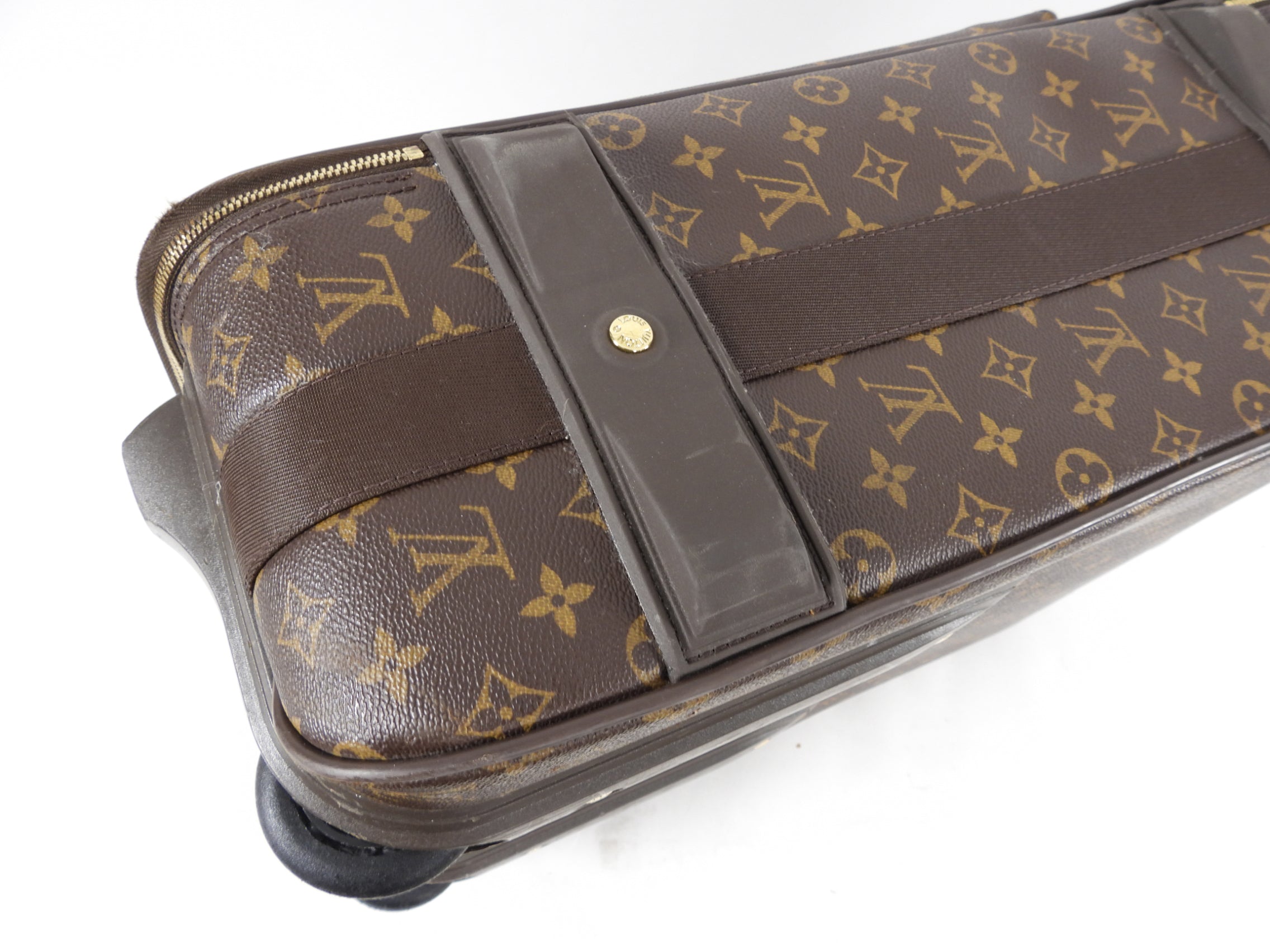 Louis Vuitton Monogram Pegasse 55 Rolling Travel Luggage