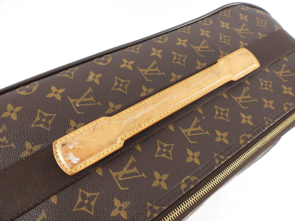 Louis Vuitton Monogram Pegasse 55 Rolling Travel Luggage