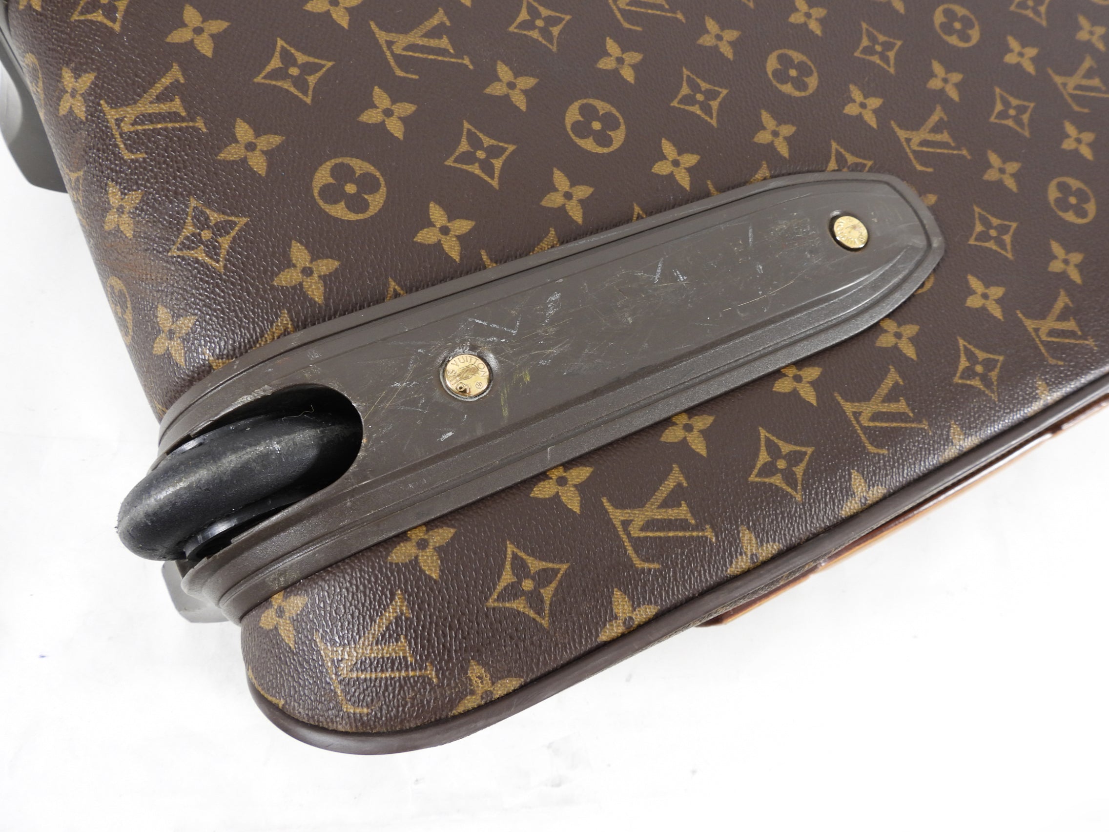 Louis Vuitton Monogram Pegasse 55 Rolling Travel Luggage