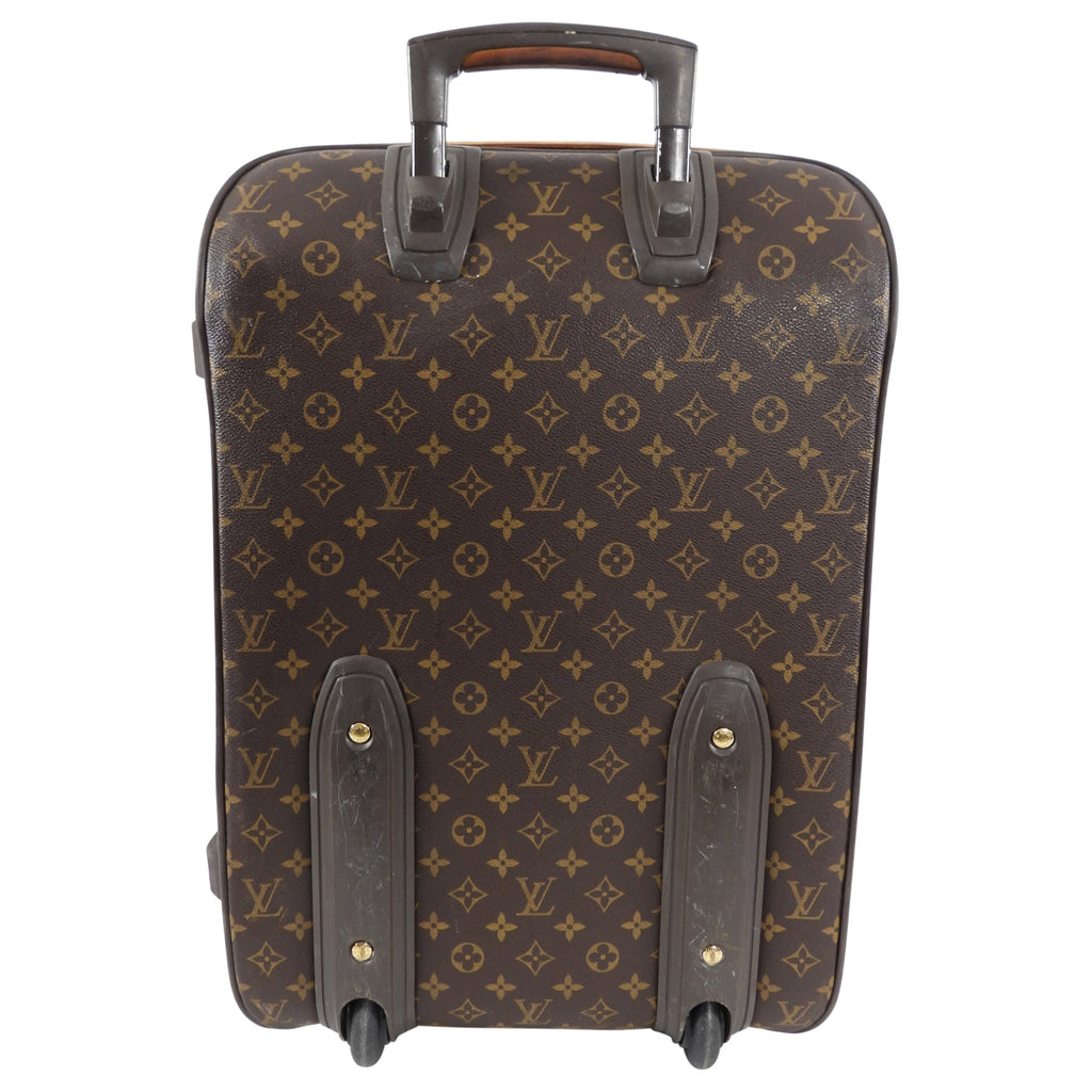 Louis Vuitton Monogram Pegasse 55 Rolling Travel Luggage