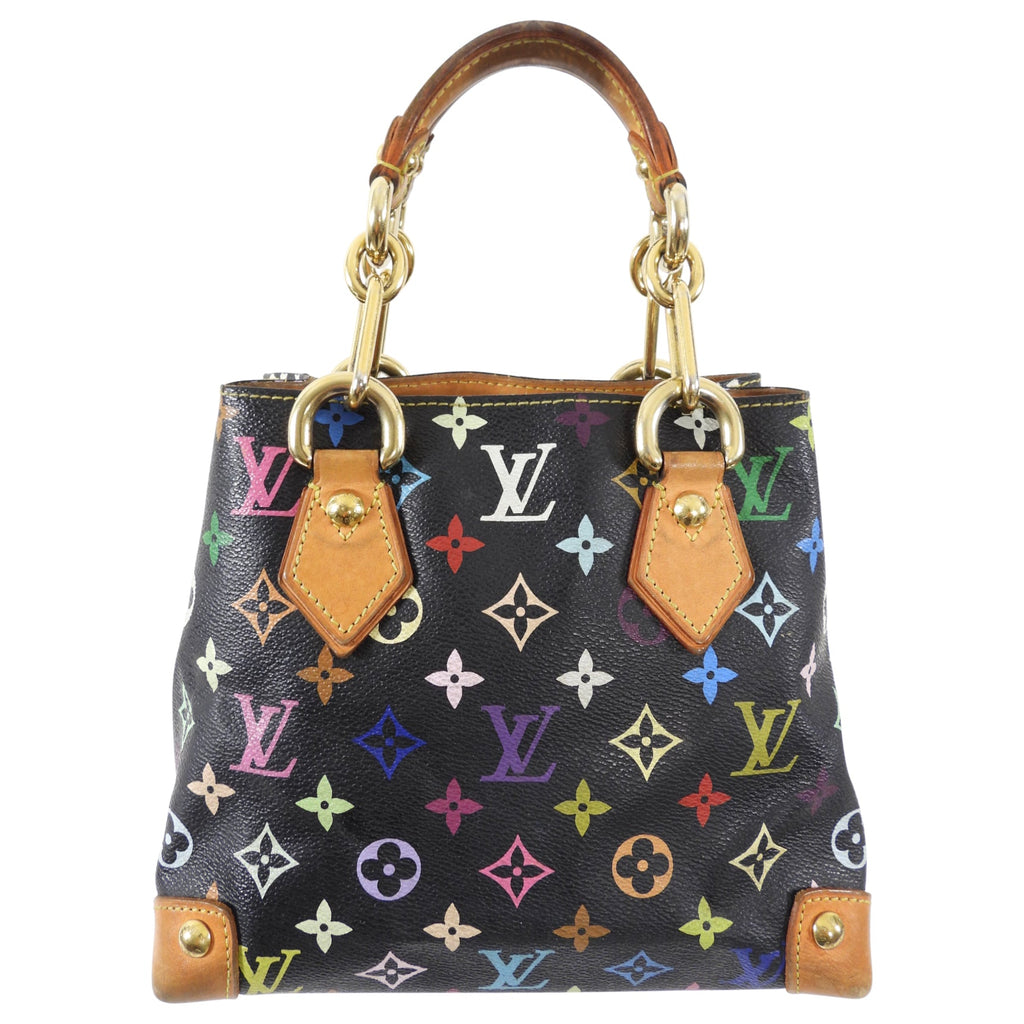 Louis Vuitton Murakami Multicolor Black Audra Mini Tote Bag