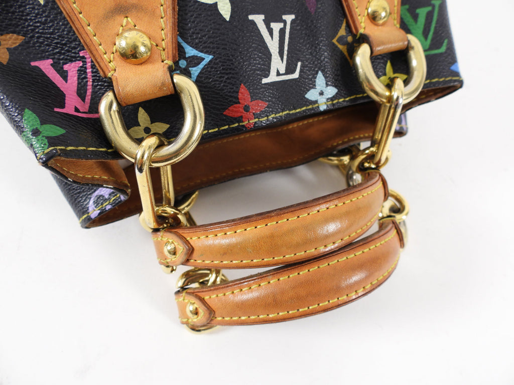 Louis Vuitton Murakami Multicolor Black Audra Mini Tote Bag
