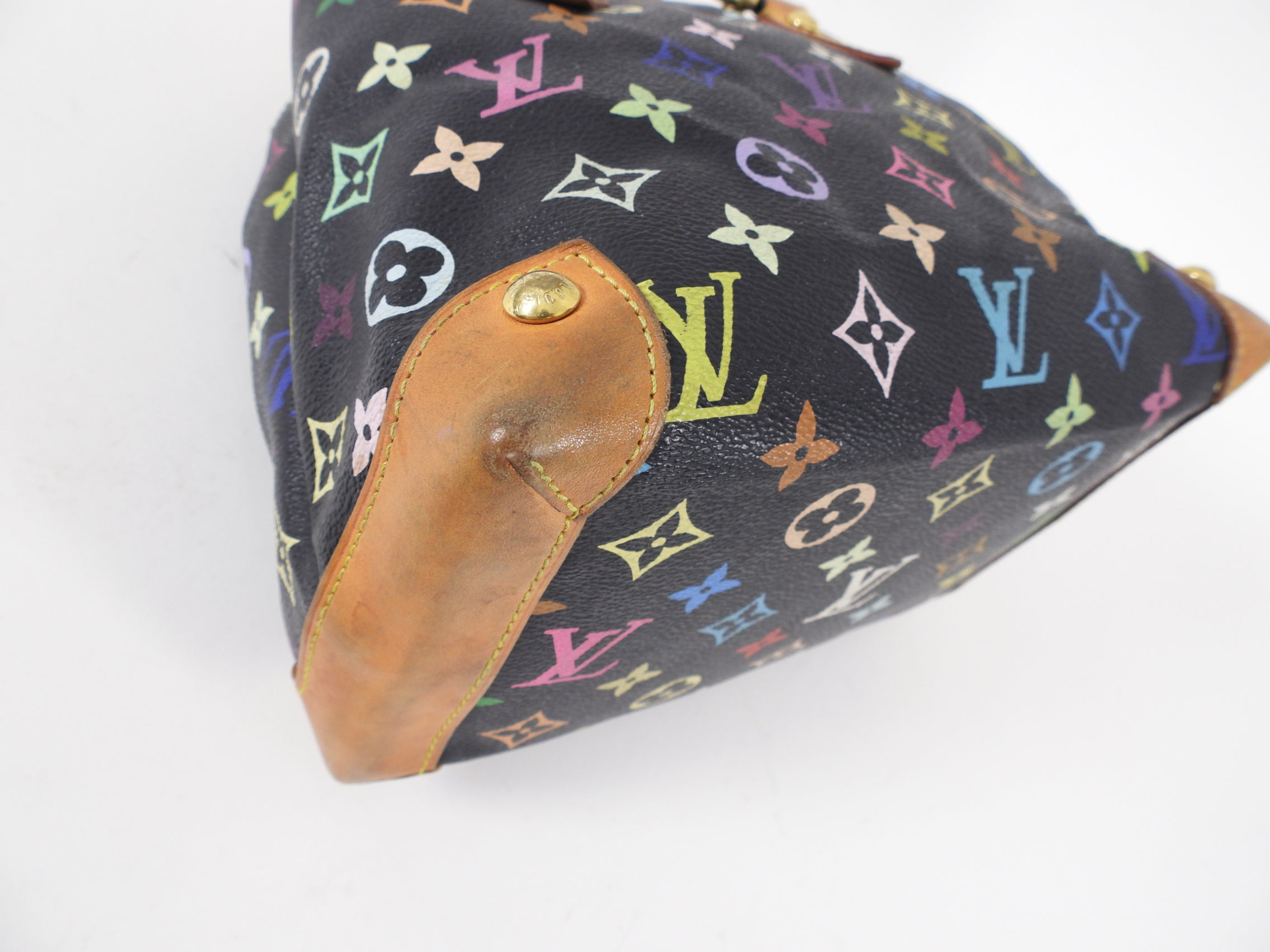 Louis Vuitton Murakami Multicolor Black Audra Mini Tote Bag
