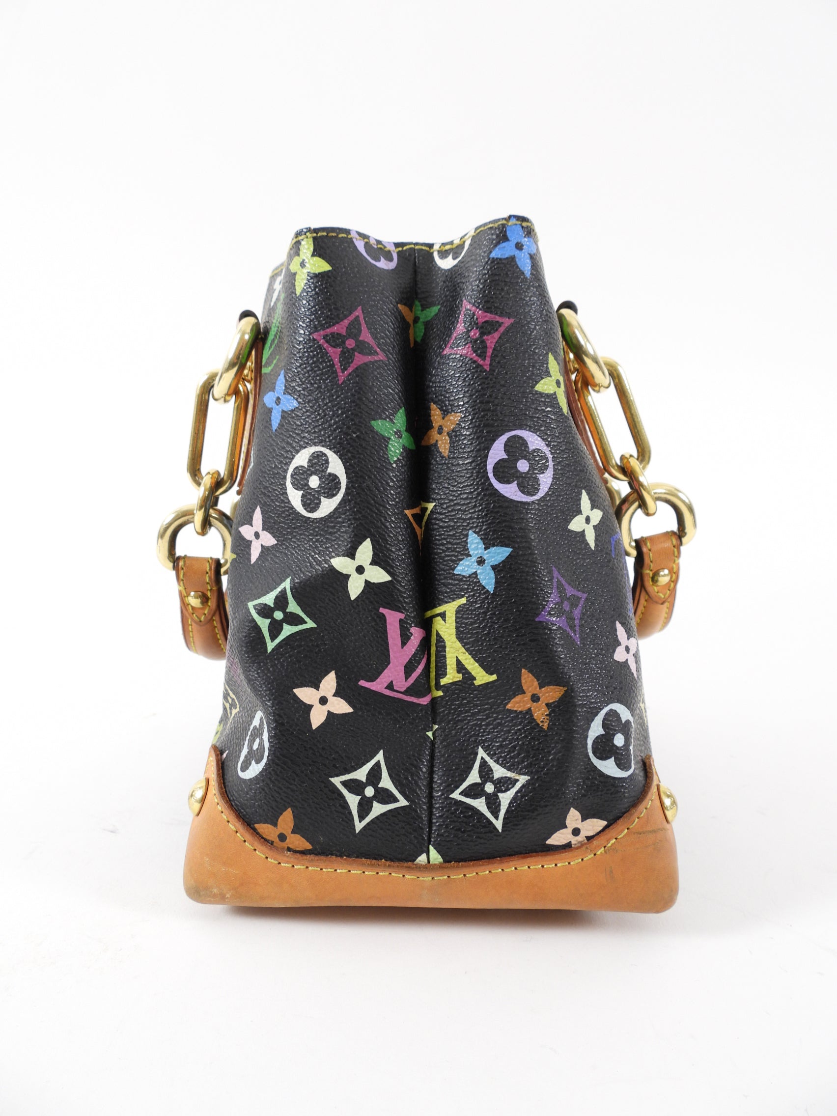 Louis Vuitton Murakami Multicolor Black Audra Mini Tote Bag