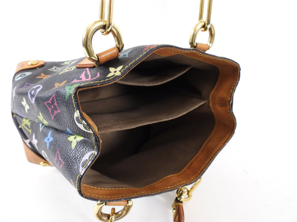 Louis Vuitton Murakami Multicolor Black Audra Mini Tote Bag