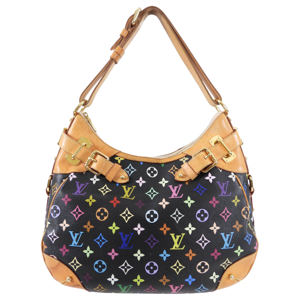 Louis Vuitton Multicolore Greta Monogram Noir Bag