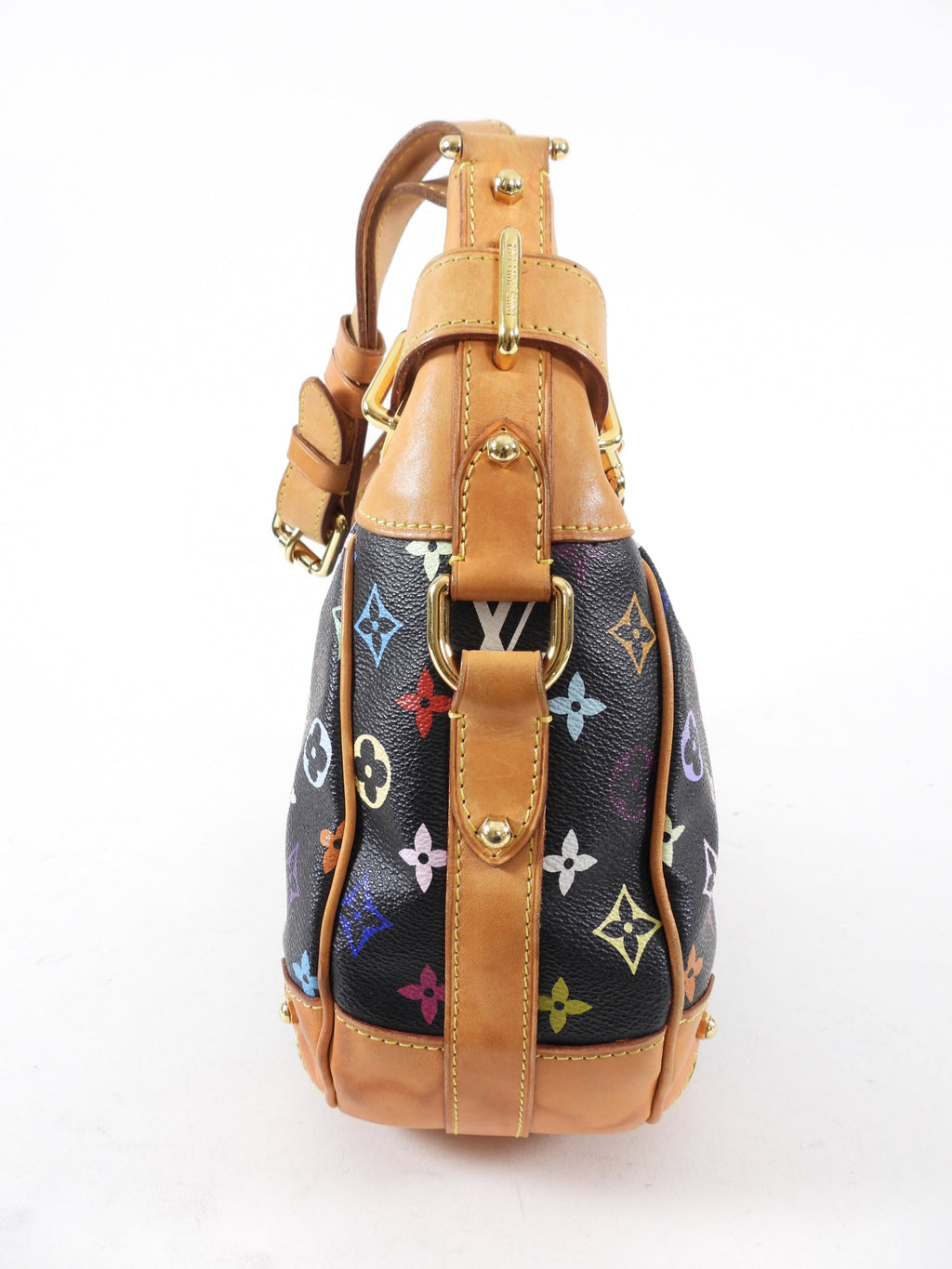 Louis Vuitton Multicolore Greta Monogram Noir Bag