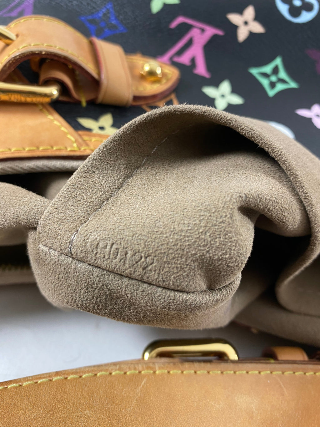 Louis Vuitton Multicolore Greta Monogram Noir Bag