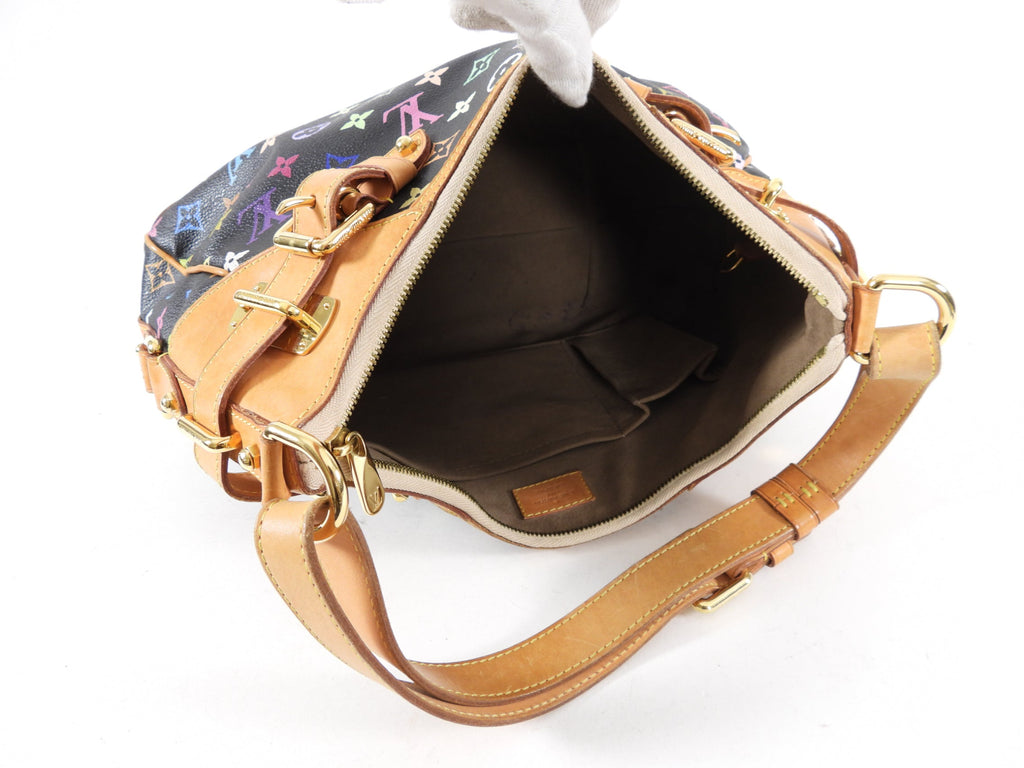 Louis Vuitton Multicolore Greta Monogram Noir Bag