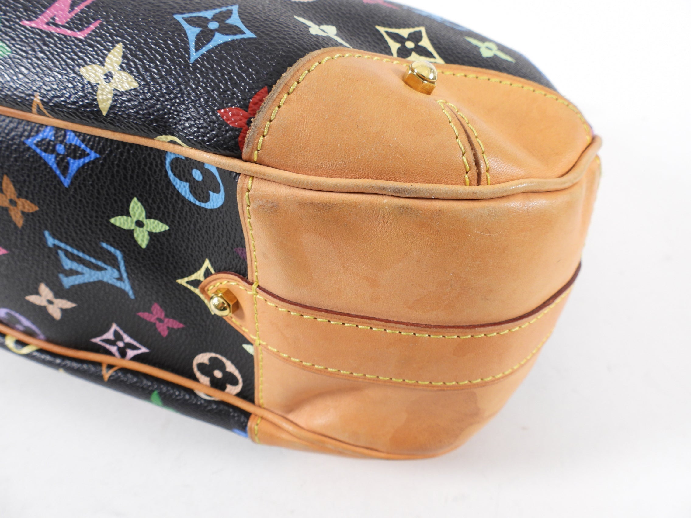 Louis Vuitton Multicolore Greta Monogram Noir Bag