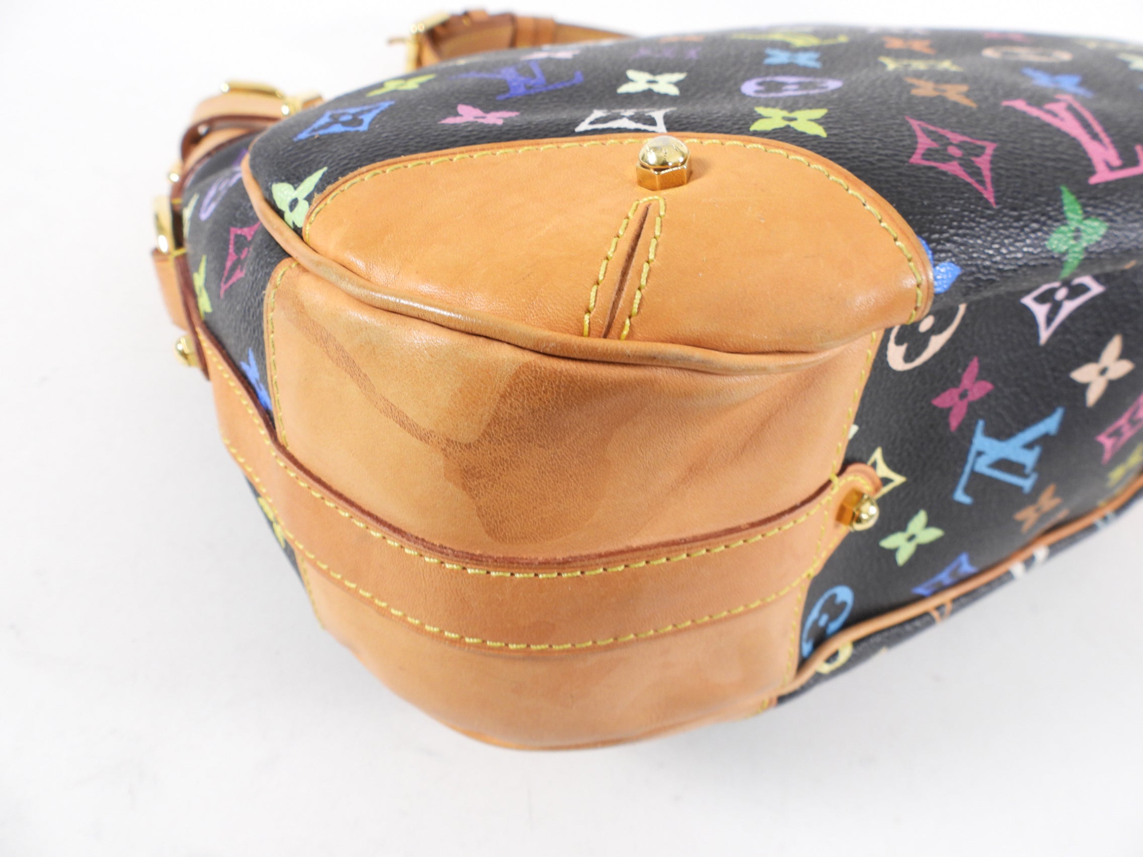 Louis Vuitton Multicolore Greta Monogram Noir Bag