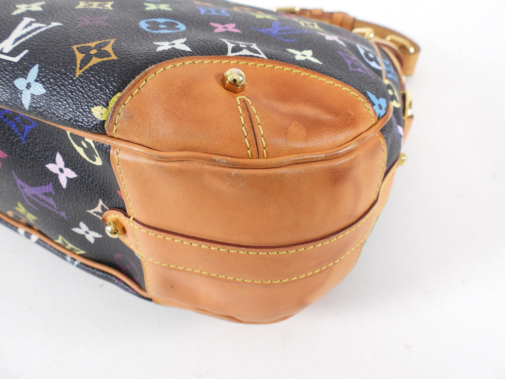 Louis Vuitton Multicolore Greta Monogram Noir Bag