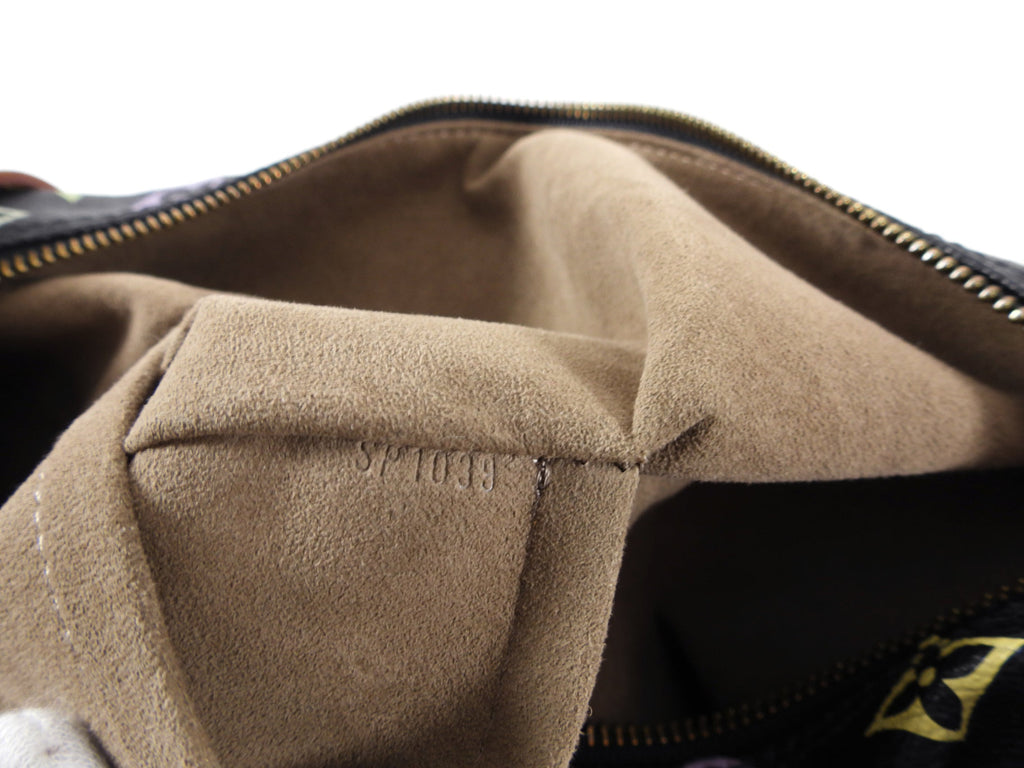 Louis Vuitton Monogram Multicolore Murakami Speedy 30 Black