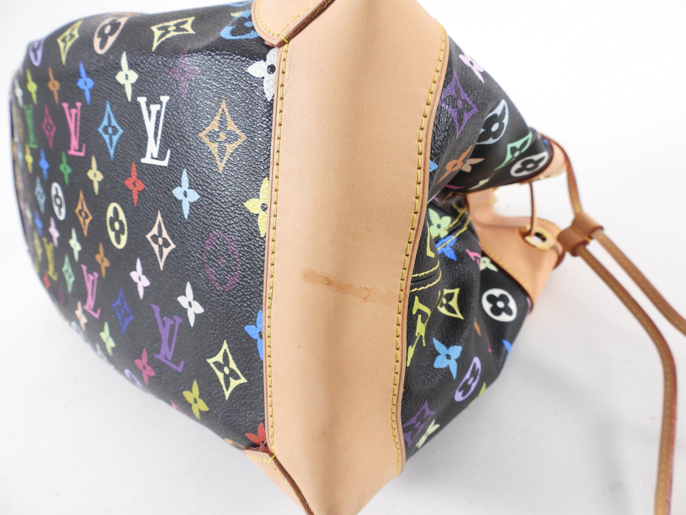 Louis Vuitton Multicolore Murakami Ursula Monogram Noir Bag