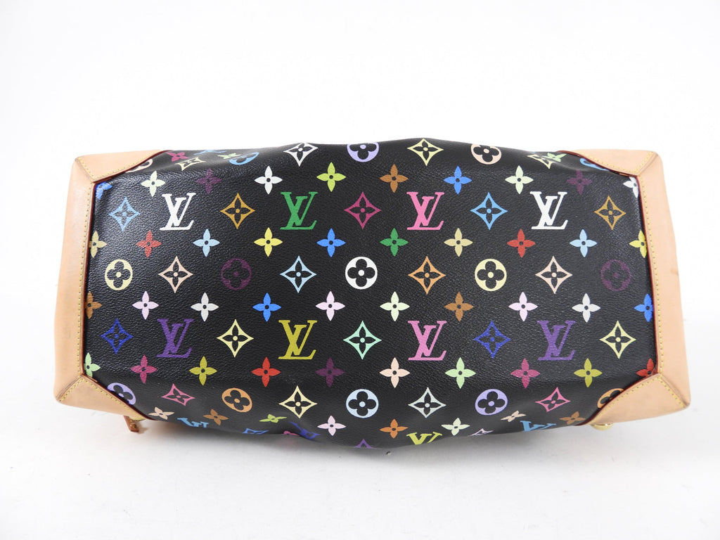 Louis Vuitton Multicolore Murakami Ursula Monogram Noir Bag