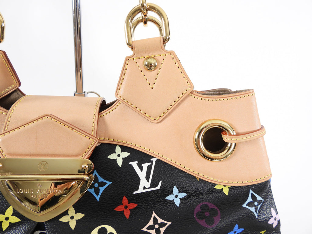 Louis Vuitton Multicolore Murakami Ursula Monogram Noir Bag