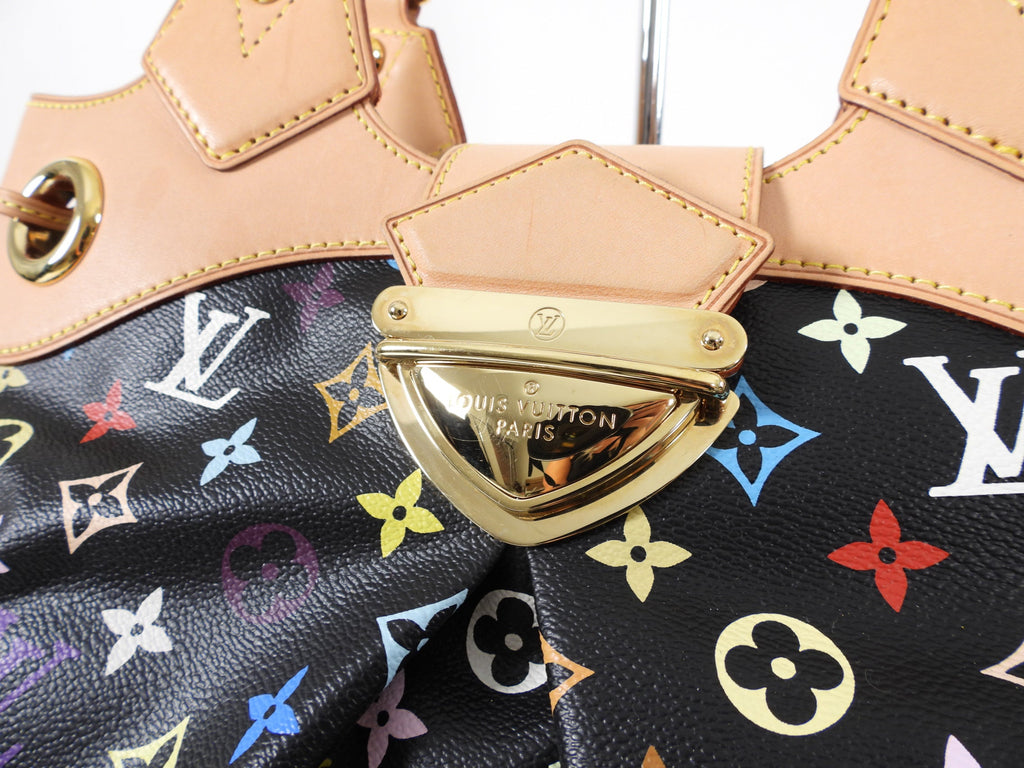 Louis Vuitton Multicolore Murakami Ursula Monogram Noir Bag