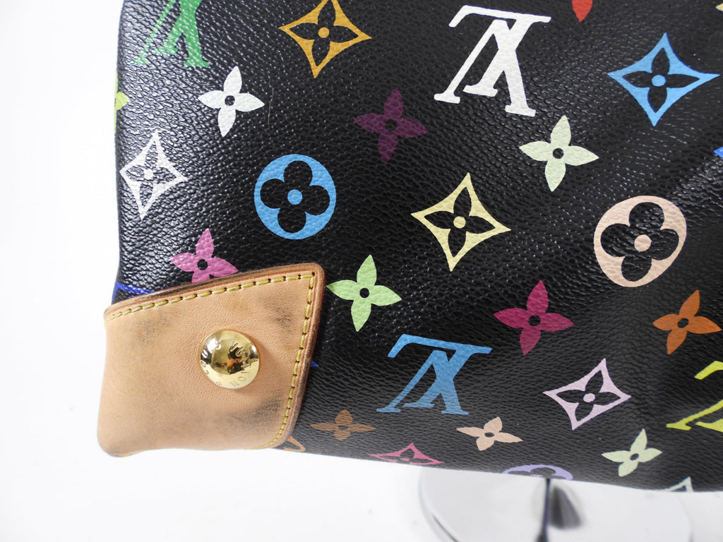 Louis Vuitton Multicolore Murakami Ursula Monogram Noir Bag