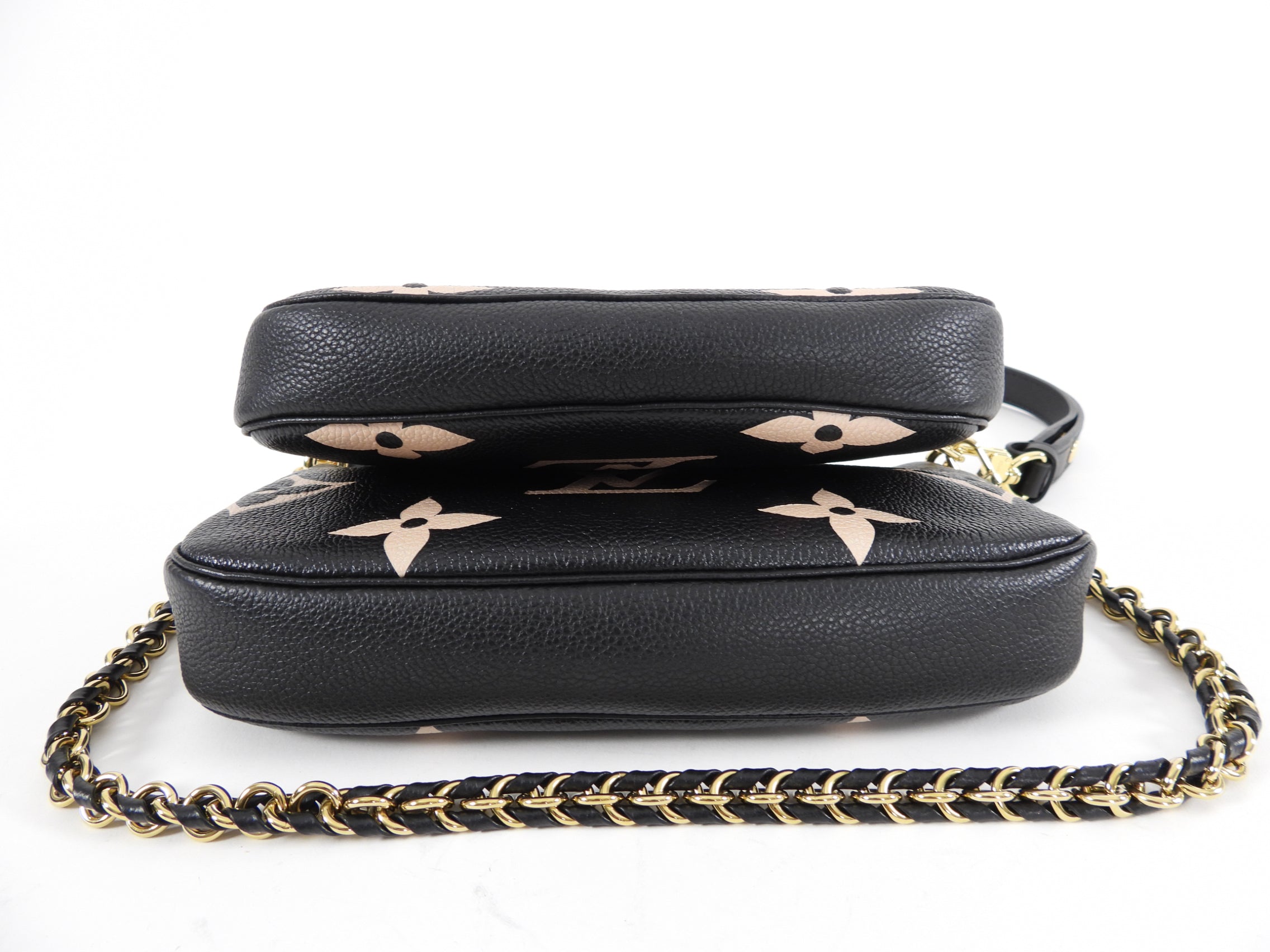 Louis Vuitton Bicolor Monogram Empreinte Multi Pochette Accessoires