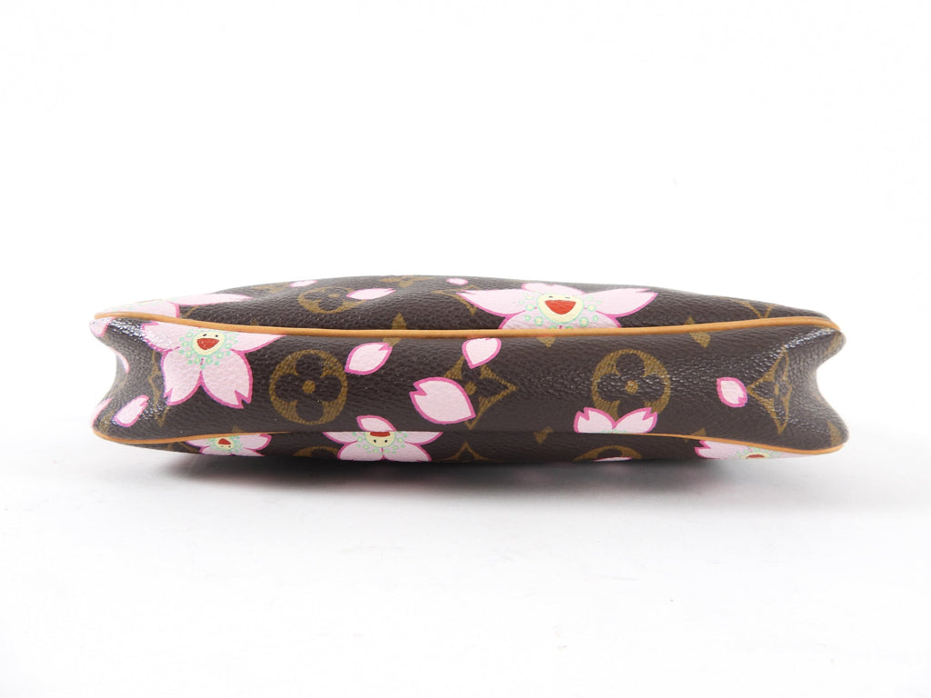 Louis Vuitton Murakami Cherry Blossoms Monogram Pochette Accessoires Bag