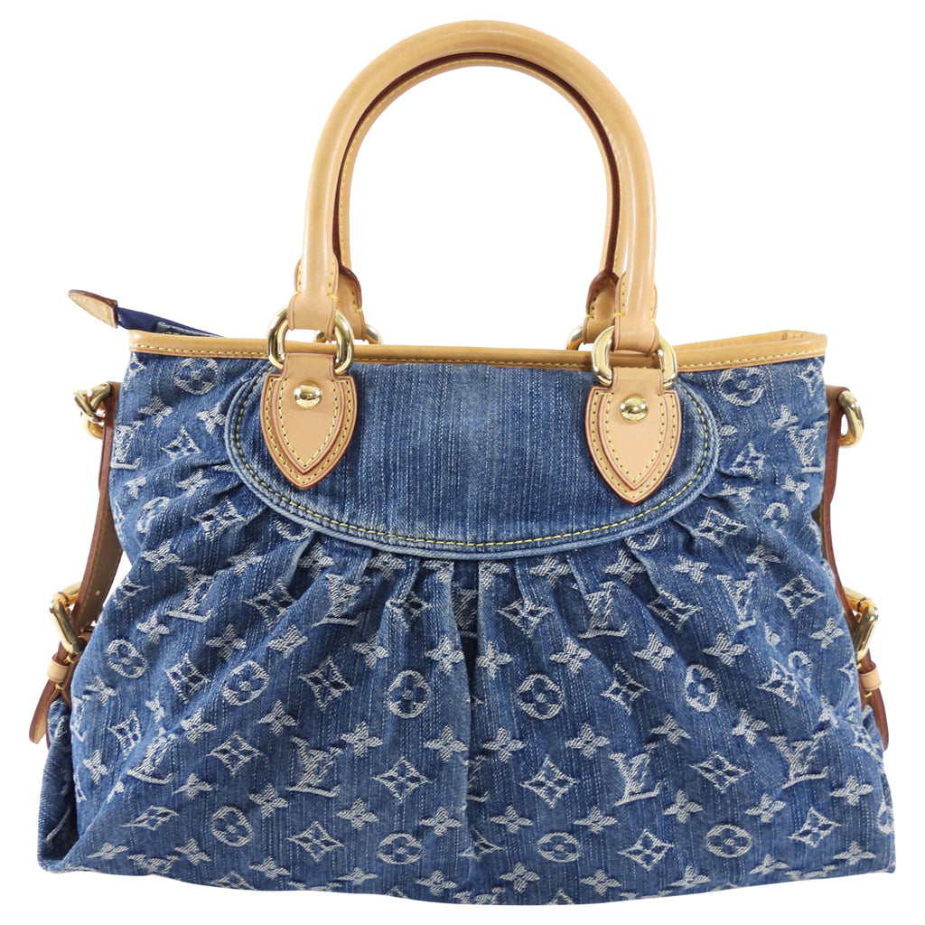Louis Vuitton Monogram Denim Neo Cabby MM Bag